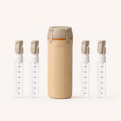 4-in-1 Travel Dispenser Bottle