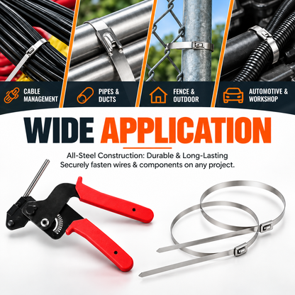 Goodigo Tools™ Stainless Steel Zip Tie Tool Kit