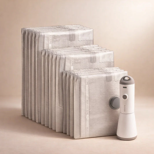 Compression Storage Vacuum Pump PRO Travel Set