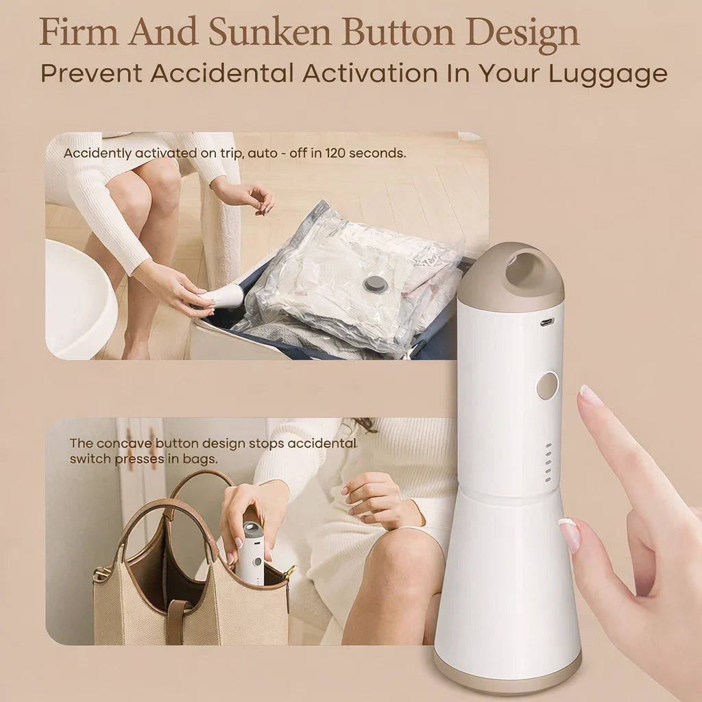 Compression Storage Vacuum Pump PRO Travel Set