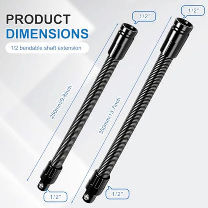 Flexible Socket Extender for Tight Spaces